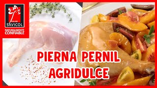 Pierna pernil agridulce  Pollos Savicol [upl. by Fedak]