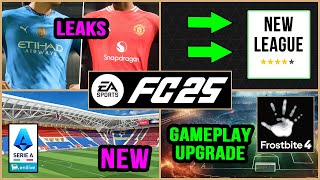 EA FC 25 NEWS  NEW CONFIRMED Licenses Leagues Stadiums amp Gameplay LEAKS ✅ [upl. by Stovall]