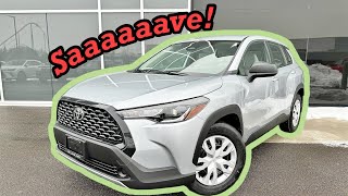 2024 Toyota Corolla cross L full review [upl. by Nwahsyt]