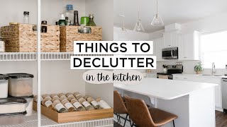 20 Things To Declutter In Your KITCHEN Today   Free PDF Checklist [upl. by Abehshtab]