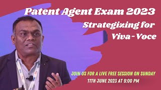 Patent Agent Examination 2023 – Strategizing for VivaVoce [upl. by Eelana]