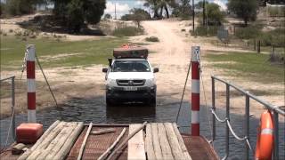 Kumaga ferry crossing boteti river [upl. by Maressa109]