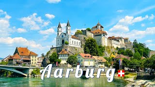 Aarburg Switzerland A Scenic Swiss Village with a Majestic Castle and a Unique River Phenomenon [upl. by Eniamsaj]