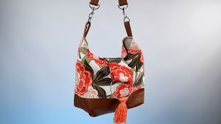 Colorful handbag DIY [upl. by Airla]