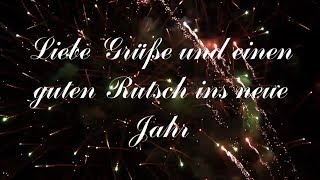 Liebe Grüße und einen guten Rutsch ins neue Jahr  Grußvideo zum Versenden [upl. by Keyte519]