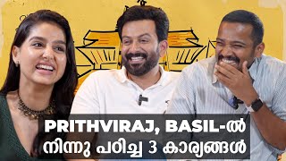 Guruvayur Ambalanadayil  Prithviraj  Basil Joseph  Anaswara  Nikhila  Fun Interview [upl. by Prima]