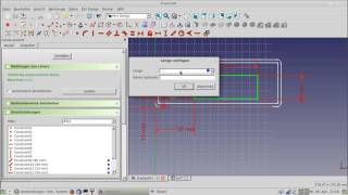 FreecadTutorial Konstruktion eines parametrischen DisplayGehäuses Teil 2 [upl. by Teeniv]