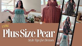 Dressing a Plus Size Pear Shaped Body  Flattering amp Comfortable Dress Styles [upl. by Ravahs757]