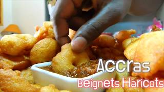 Accras Beignets Haricots [upl. by Nayrb]