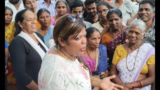 Social Worker FIDOLL PEREIRA with Flower and Candle seller at Old Goa [upl. by Ahsinrac]