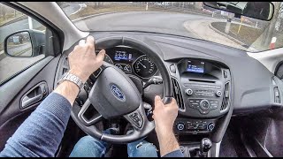 Ford Focus III  4K POV Test Drive 193 Joe Black [upl. by Cartie]