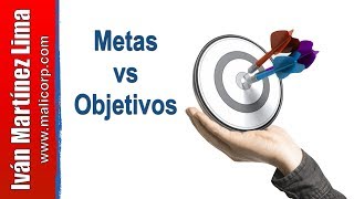 Conoce la Diferencia entre meta y objetivo Productividad en la empresa [upl. by Malachy]