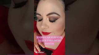 MAKEUP CHRISTMAS christmas christmasmakeup makeuptutorial [upl. by Jill]