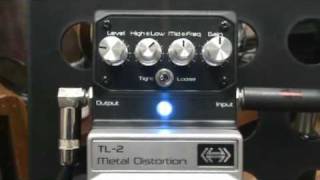 DIGITECH HARDWIRE TL 2 METAL DISTORTION [upl. by Atnuahc]