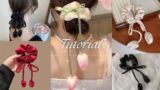 An Important Conversation About Mastering 💥💋Diy scrunchie tutorial \ Easy scrunchie tutorial ✨❤️🔥✅ [upl. by Launame]