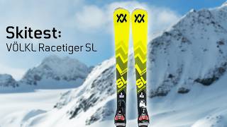 Skitest 202425 Völkl Racetiger SL Racecarver [upl. by Kaufman]