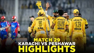 PSL 9  Full Highlights  Karachi Kings vs Peshawar Zalmi  Match 29  M2A1A [upl. by Ditter335]