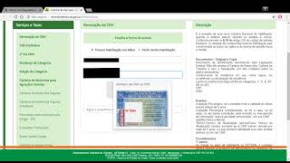 RENOVAÇÃO DA CNH PELO SITE DO DETRANCE 2018 [upl. by Ama]
