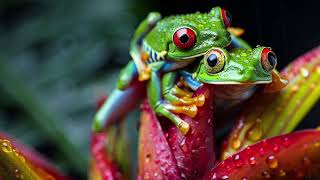 Amazing Wood Frogs Natures FreezeResistant WondersFactTechz [upl. by Ellenehc]