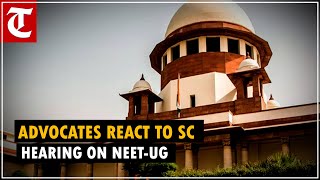 Lawyers react after SC defers hearing on petitions seeking scrapping of NEETUG [upl. by Nyvrem]