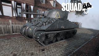 Sherman M4A3 en offensive sur Heelsum  Squad 44 [upl. by Asor]