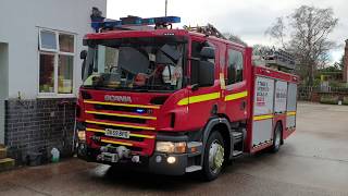 Merseyside Fire amp Rescue Service Heswall Lights amp Sirens Demo [upl. by Yremogtnom759]