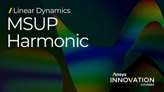 Performing Mode Superposition Harmonic Analysis Using Ansys Mechanical — Lesson 1 [upl. by Artinad]