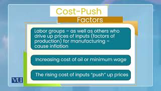 Causes of Inflation Supply Side Factors  Monetary Economics  ECO604Topic111 [upl. by Hetti335]