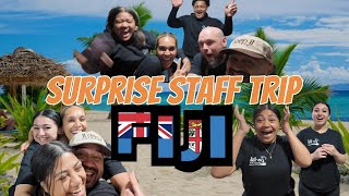 ‘Surprising Our Staff to Fiji’ dayinthelife polybusinessowner smallbusiness brownieshop sydney [upl. by Acira]