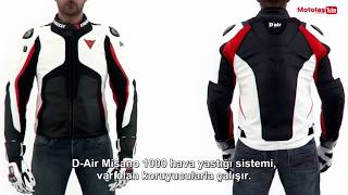 Dainese DAir Motosiklet Montu Airbag Sistemi Nasıl Çalışır [upl. by Aruabea]