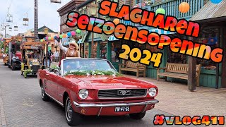 Slagharen Seizoensopening 2024 vlog411 [upl. by Quintie]