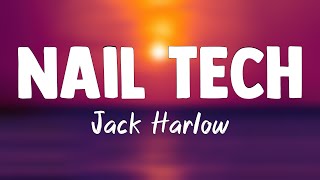 Nail Tech  Jack Harlow Lyrics Video 🪴 [upl. by Tirb718]