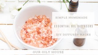 How to Make an Essential Oil Diffuser  DIY Diffuser Hacks [upl. by Mcdougall670]