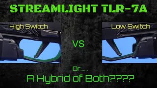 Streamlight TLR7A How To Make It Better With Hybrid Switches [upl. by Alleahcim]