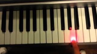 Super Mario Piano Tutorial [upl. by Kcirtapnaes468]