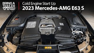 2023 Mercedes AMG E63 S Wagon Cold Start  Bring a Trailer [upl. by Otir762]