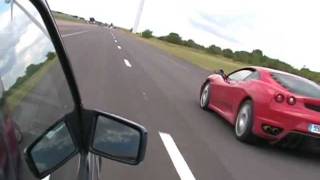 Kadett T16 vs Ferrari F430 [upl. by Paucker]