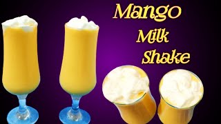 Mango Milkshake  Mango Milkshake Recipe in Malayalam  മാംഗോ മിൽക്ക്ഷേക്ക് Nehas paradise [upl. by Sira]