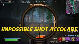 HOW TO IMPOSSIBLE SHOT ACCOLADE FORTNITE CHAPTER 5 SEASON 4 [upl. by Carn]