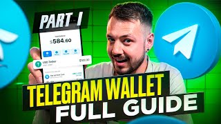 Get Started with Telegram Wallet FULL GUIDE [upl. by Leohcin]