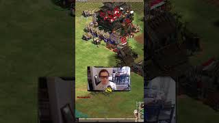 Ram Push against Mangudai gaming shorts ageofempires2 [upl. by Lathe568]