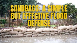 Lady Lake Proper Use of Sandbags to Prevent Flooding Explainer Video [upl. by Akemed]