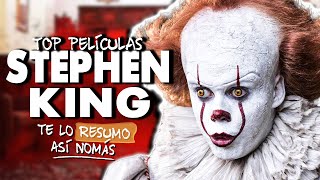 ¿Cuales Son Las MEJORES peliculas de STEPHEN KING  TeLoResumo [upl. by Valda]