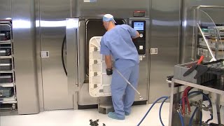 Autoclave Chamber Cleaning  STERIS [upl. by Llerref]