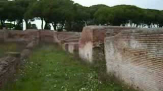 Ostia Antica Great Warehouse Grandi Horrea [upl. by Ralli]