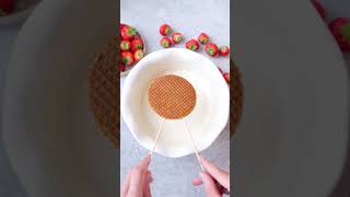 Stroopwafelwafels recept  shorts  Allerhande [upl. by Beshore]