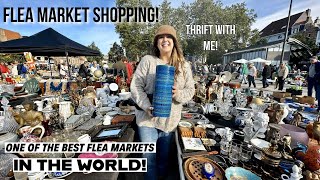 THE BEST FLEA MARKET IN THE WORLD I Had To Buy Extra Luggage To Get It All Home Shop With Me [upl. by Mossman]