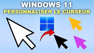 MODIFIER LA COULEUR OU LA TAILLE DU CURSEUR DE LA SOURIS FACILEMENT SANS LOGICIEL SUR WINDOWS 11 [upl. by Adnuahsal87]