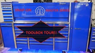 The SNAPON Big Blue Master Series Toolbox Tour [upl. by Stinson]