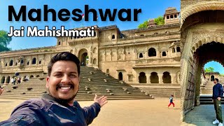 Maheshwar MP  maheshwari saree  Fort  Ghat  Wedding Shoot  Complete Details [upl. by Salina130]